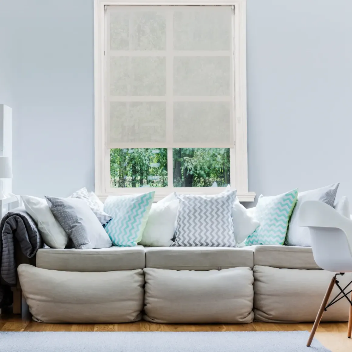 Baseline Rolgordijn Lichtdoorlatend Beige 90X175Cm