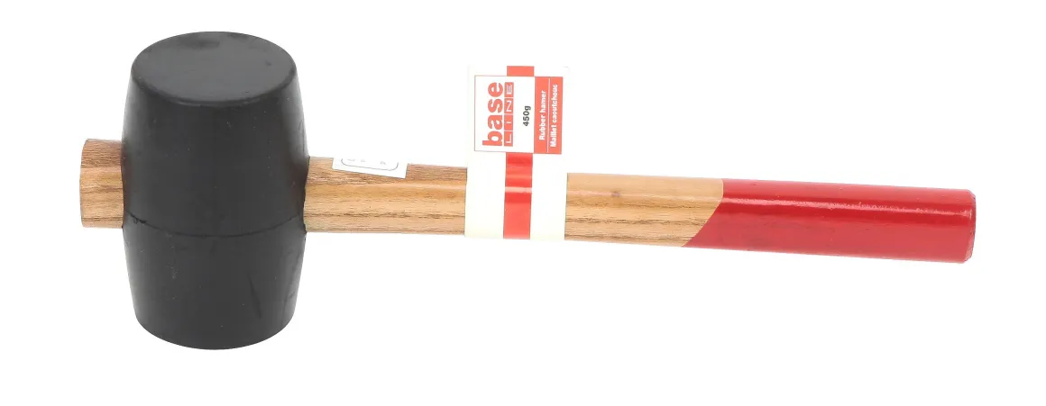 Baseline Rubberhamer Hout 450Gr