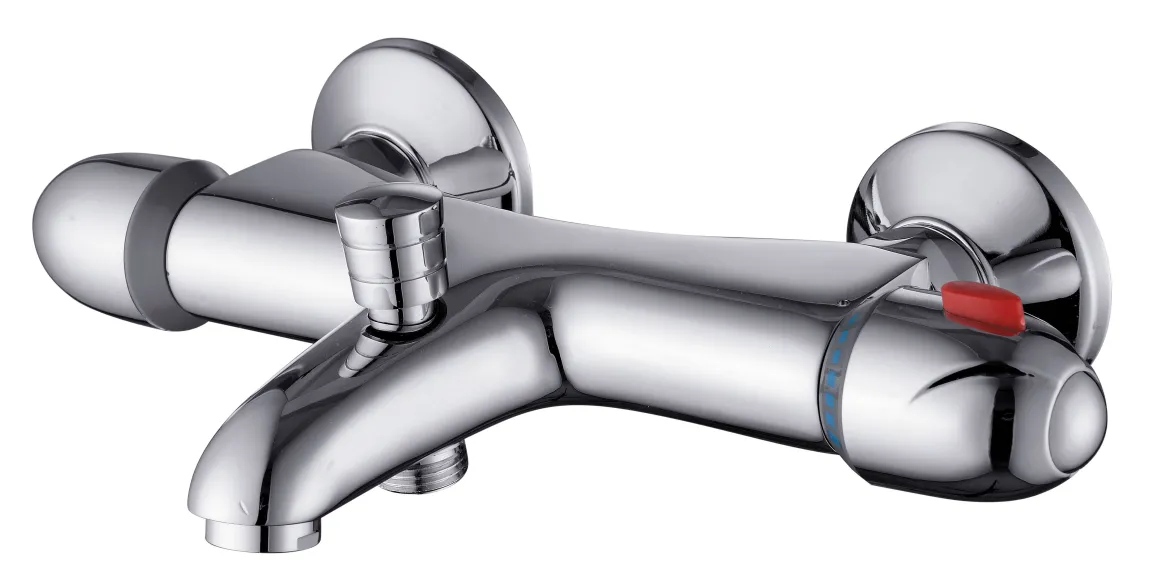 Baseline Thermostatische Badmengkraan Chroom 15Cm