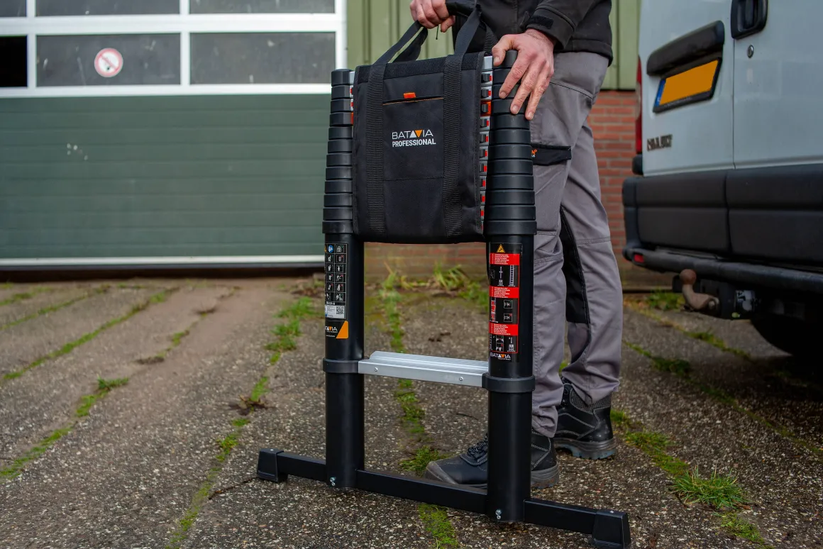 Batavia Professionele Telescoopladder 3.81M