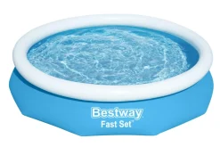 Bestway Opblaaszwembad Fast Set Rond Met Filterpomp O305X66Cm