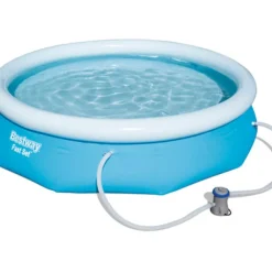 Bestway Opblaaszwembad Fast Set Rond Met Filterpomp 305X76Cm