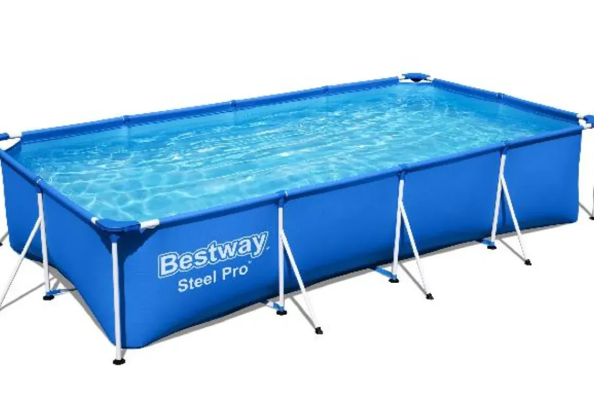 Bestway Opzetzwembad Steel Pro Power 400X211X81Cm