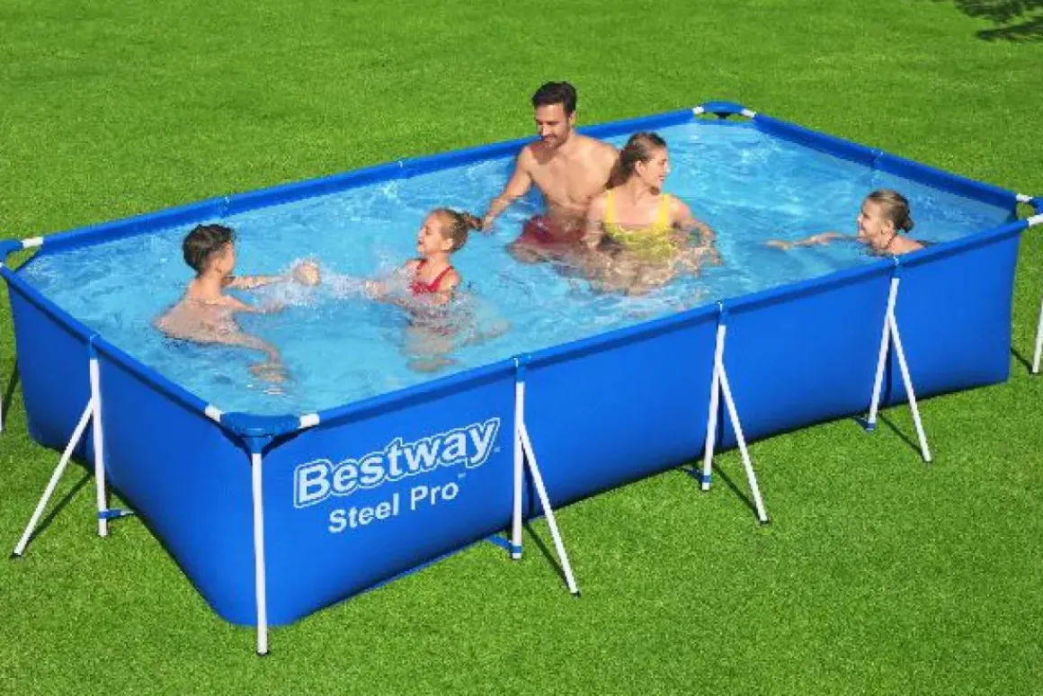 Bestway Opzetzwembad Steel Pro Power 400X211X81Cm