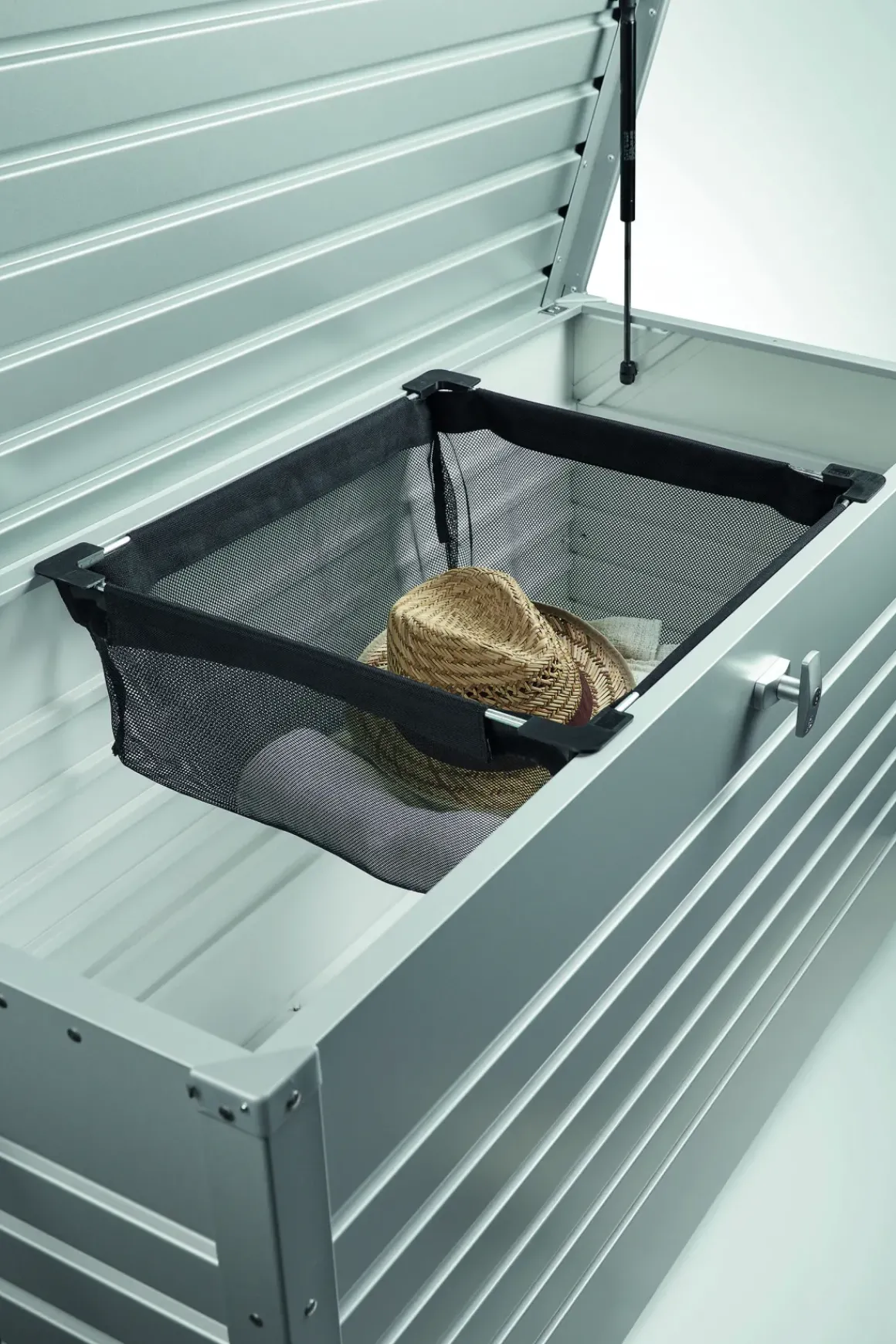 Biohort Kussenbox Hobby 130 Donkergrijs Metallic 62X134Cm
