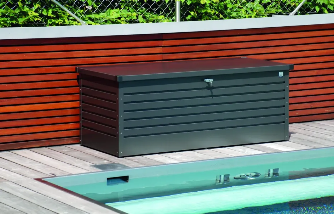 Biohort Kussenbox Hobby 180 Donkergrijs Metallic 79X181Cm