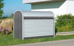 Biohort Opbergbox Storemax 160 Kwartsgrijs Metallic 78X163Cm