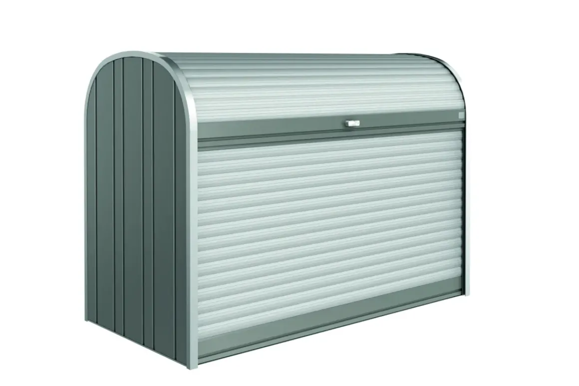 Biohort Opbergbox Storemax 190 Kwartsgrijs Metallic 97X190Cm