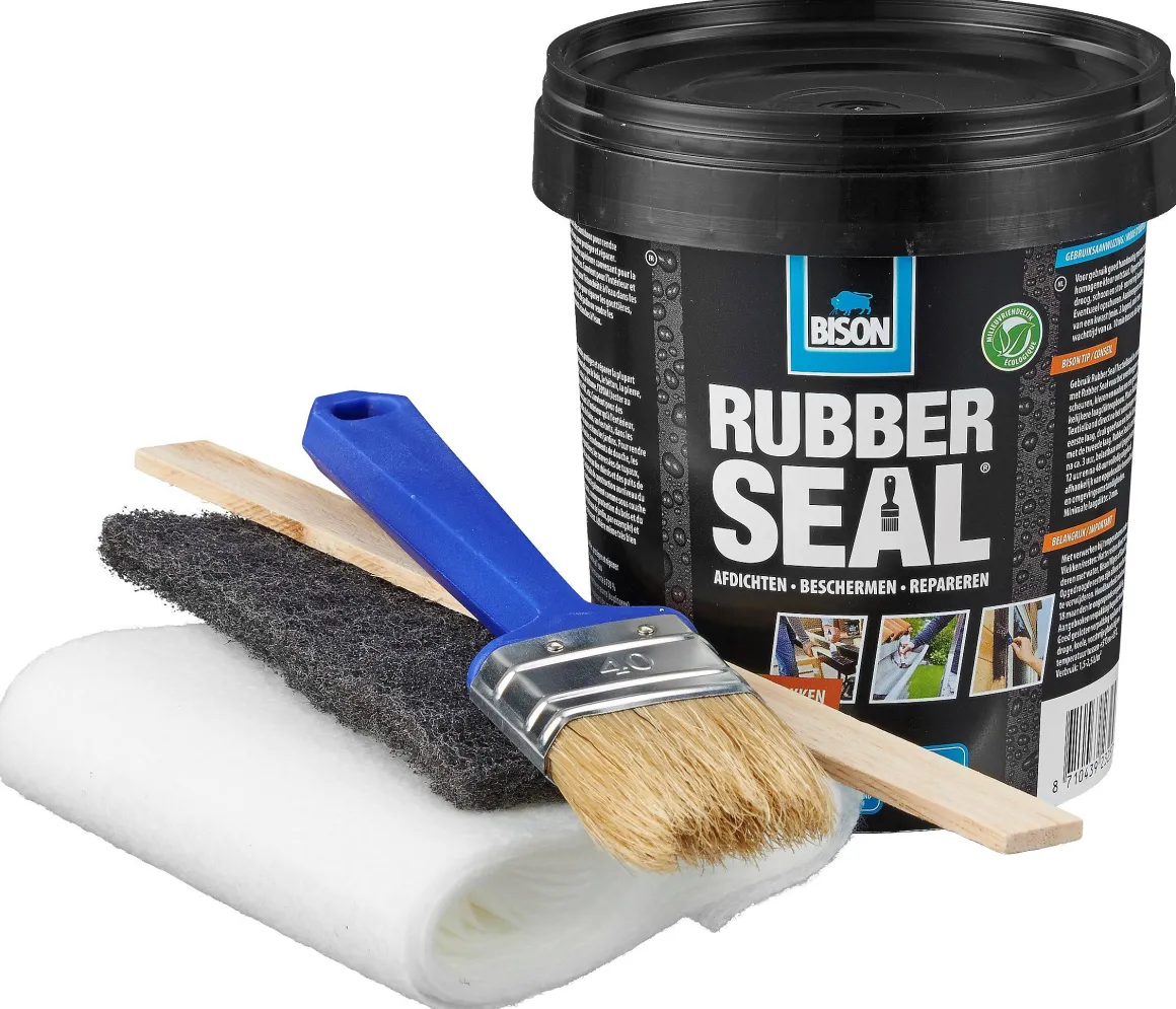 Bison Waterdichte Coating Rubber Seal Starterskit 750Ml