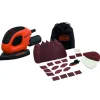 Black+Decker Detailschuurmachine Bew230Bc-Qs 55W Met 15 Acc