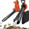 Black+Decker Elektrische Bladblazer Gw3030-Qs 3000W - 50L Opvangbak