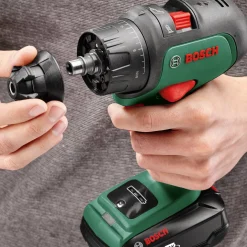 Bosch Accuboormachine Met Klopfunctie Advancedimpact Quicksnap 18V (2 Accu'S)