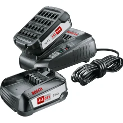 Bosch Batterij + Lader 18V 2,5Ah