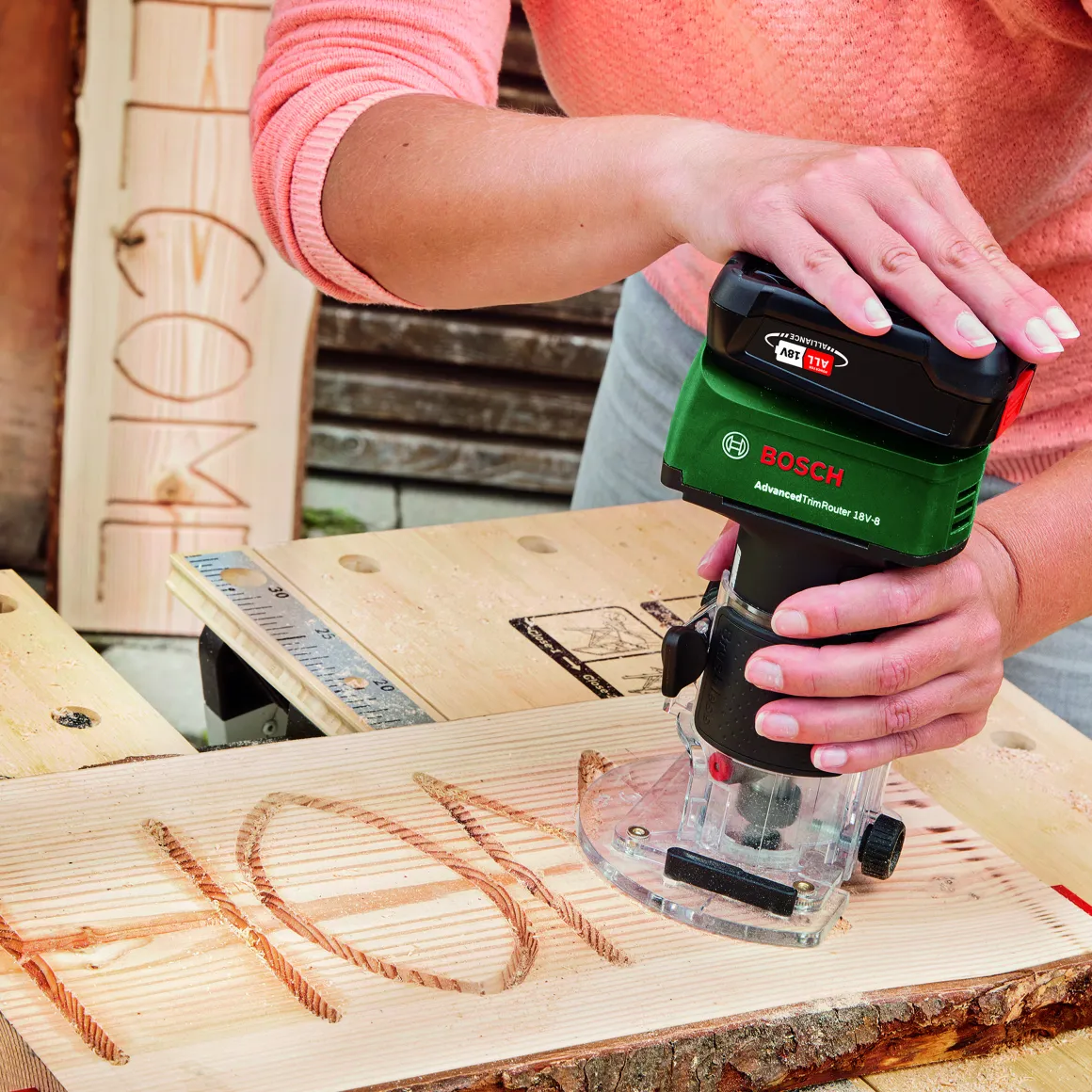 Bosch Bovenfrees Advancedtrimrouter 18V (Zonder Accu)