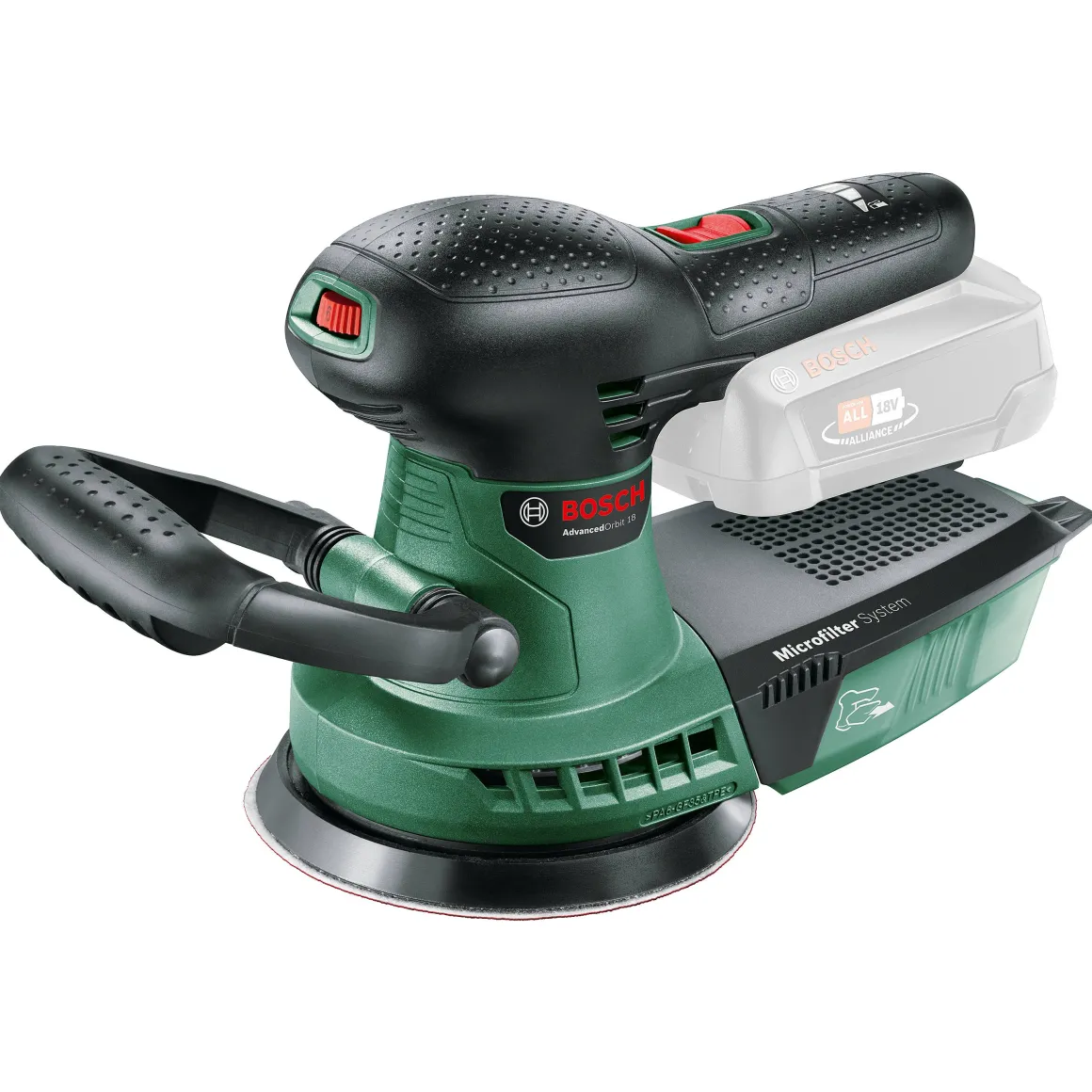 Bosch Excentrische Schuurmachine Advancedorbit 18V (Zonder Accu)