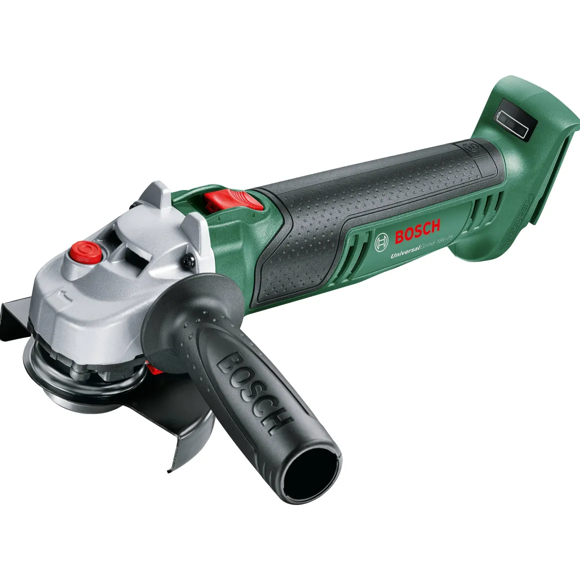 Bosch Haakse Accuslijpmachine Universalgrind 18V-75 Baretool (Beschermkap, Handgreep, (18 V Accu, Lader En Slijpschijf (125 Mm) Niet Meegeleverd))