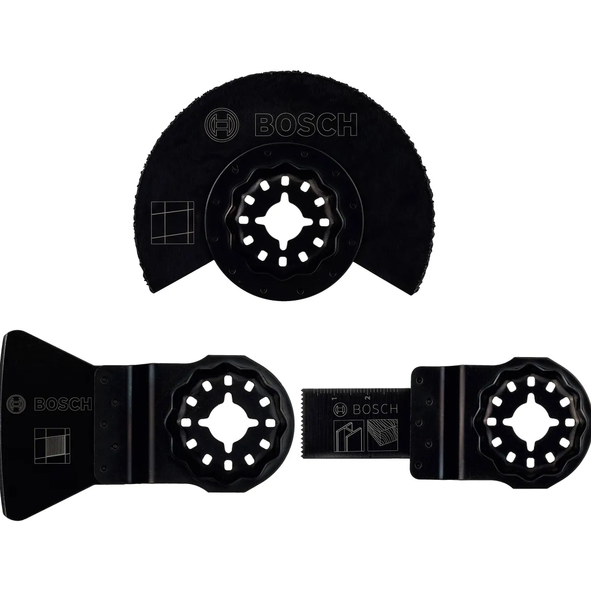 Bosch Startset Voor Multitool Starlock – 3 Stuks
