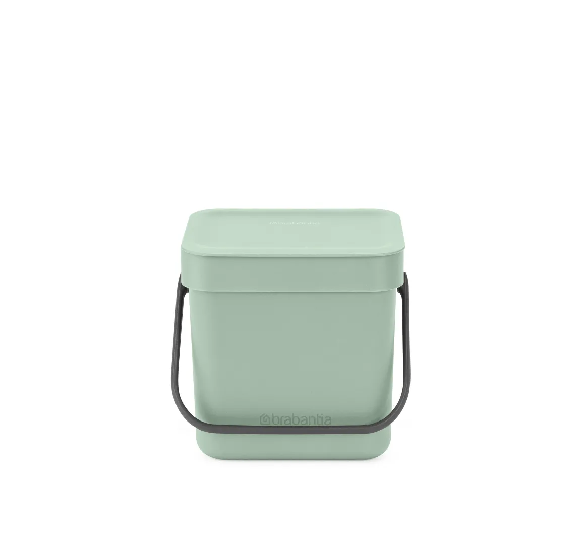 Brabantia Afvalemmer Sort&Go 3L Jade Groen