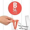 Brabantia Afvalzak Perfectfit B Wit 5L 20 Stuks