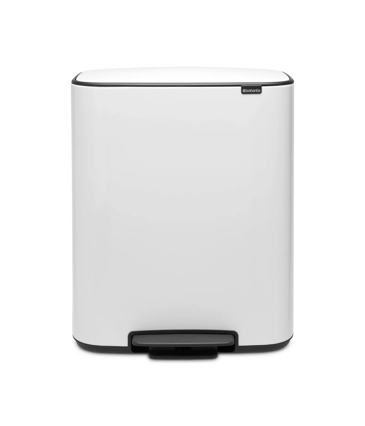 Brabantia Pedaalemmer Bo 2X30L Wit