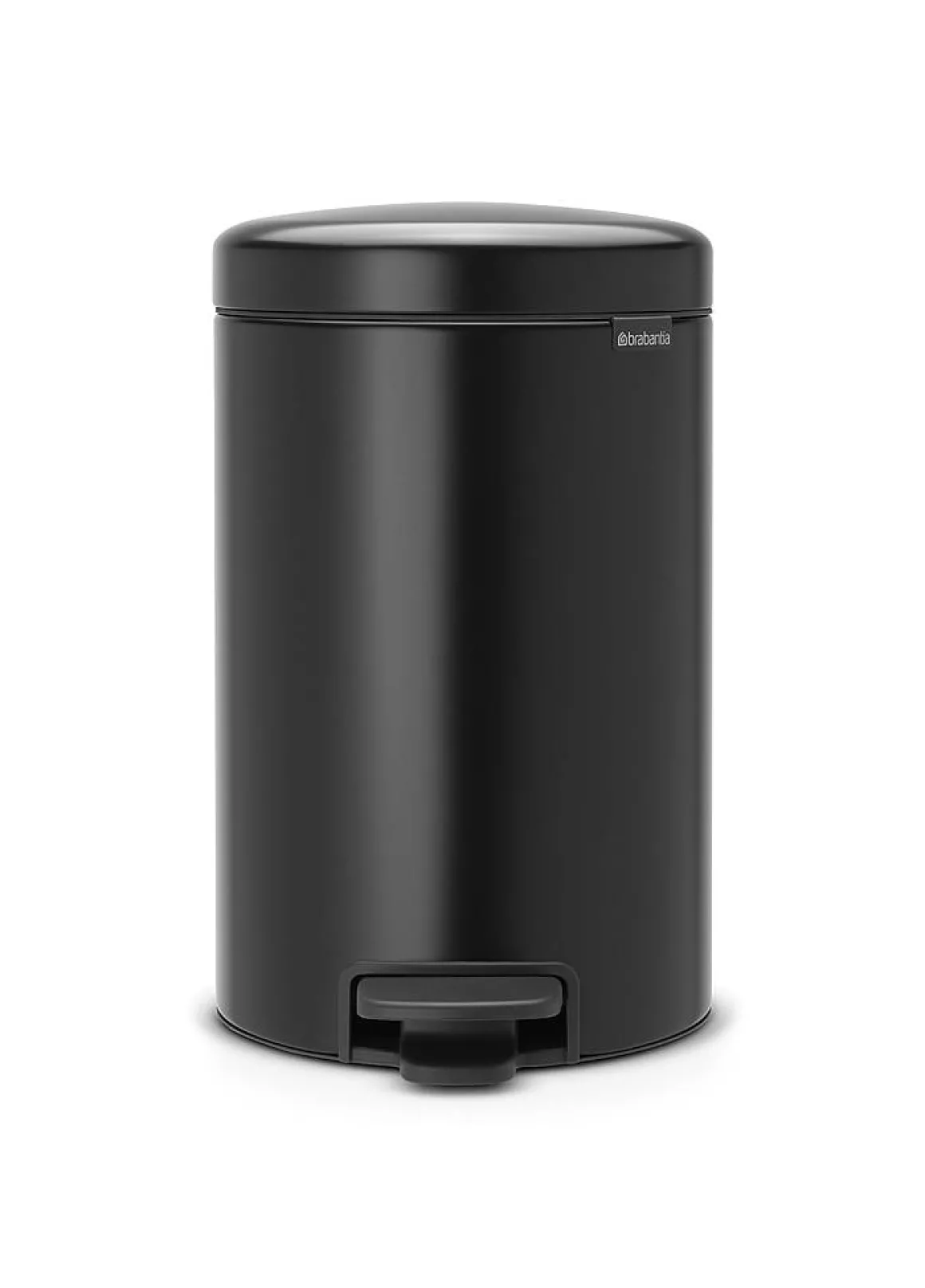 Brabantia Pedaalemmer Newicon Matt Black 12L