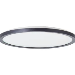Brilliant Plafondlamp Brennan Zwart 29,4Cm Warm Wit 24W