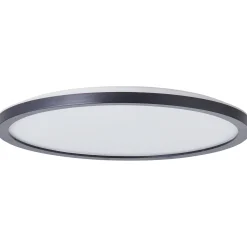 Brilliant Plafondlamp Brennan Zwart 29,4Cm Warm Wit 24W