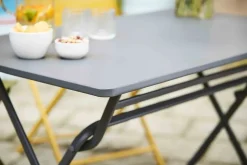 Central Park Bistrotafel Stacy Antraciet Staal 110X70Cm