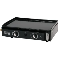 Central Park Gasbarbecue Bbq & Friends Plancha Zwart 5,3Kw 52X37,5Cm