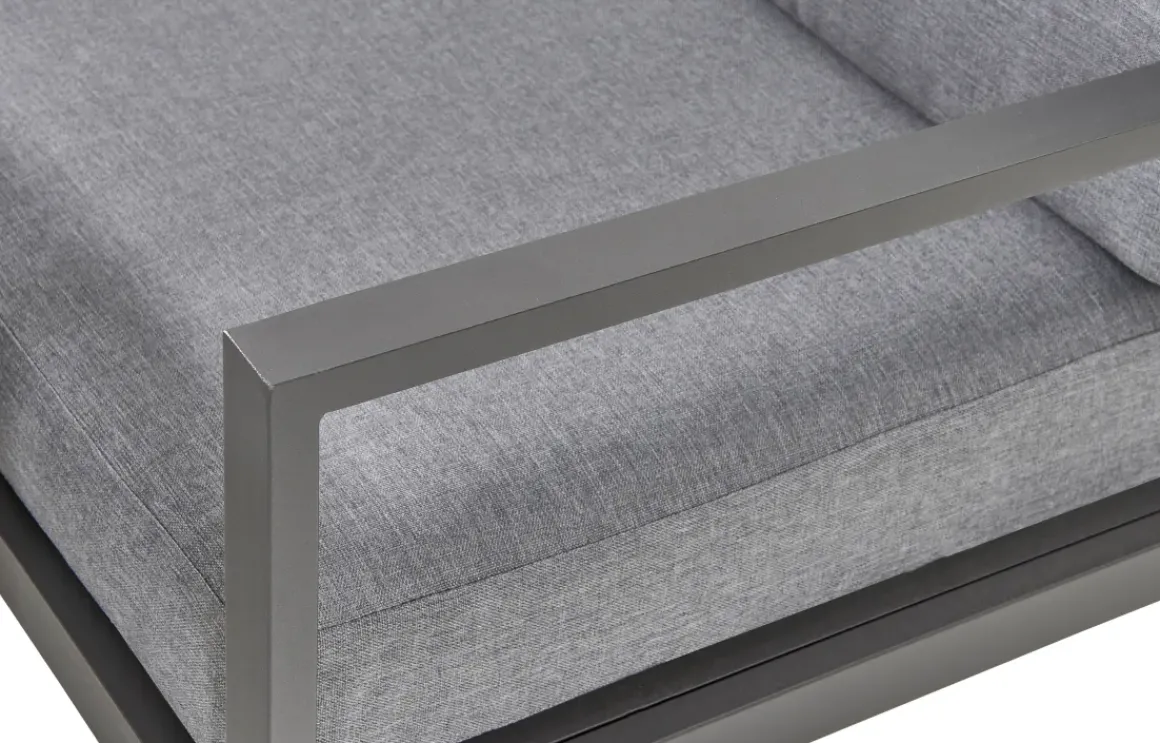 Central Park Hoekbank Loungeset Monte Carlo 5-Delig Aluminium