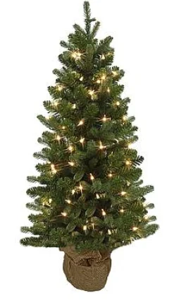 Central Park Mini Kunstkerstboom Met Verlichting 90Cm