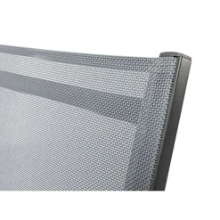 Central Park Tuinstoel Analee Verstelbaar Aluminium/Textileen Grijs