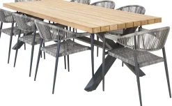 Central Park Tuinstoel Collioure Aluminiuim/Wicker 60X56,5X78Cm