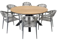 Central Park Tuinstoel Collioure Aluminiuim/Wicker 60X56,5X78Cm