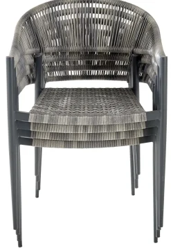 Central Park Tuinstoel Collioure Aluminiuim/Wicker 60X56,5X78Cm