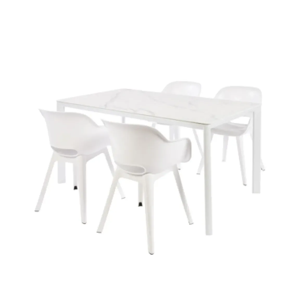 Central Park Tuintafel Ciotat Aluminium/Glas 160X90Cm