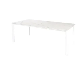 Central Park Tuintafel Ciotat Keramiek Glas/Aluminium Verstelbare Poten 205X100X75Cm