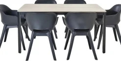 Central Park Tuintafel Levanzo Aluminium 150X90Cm