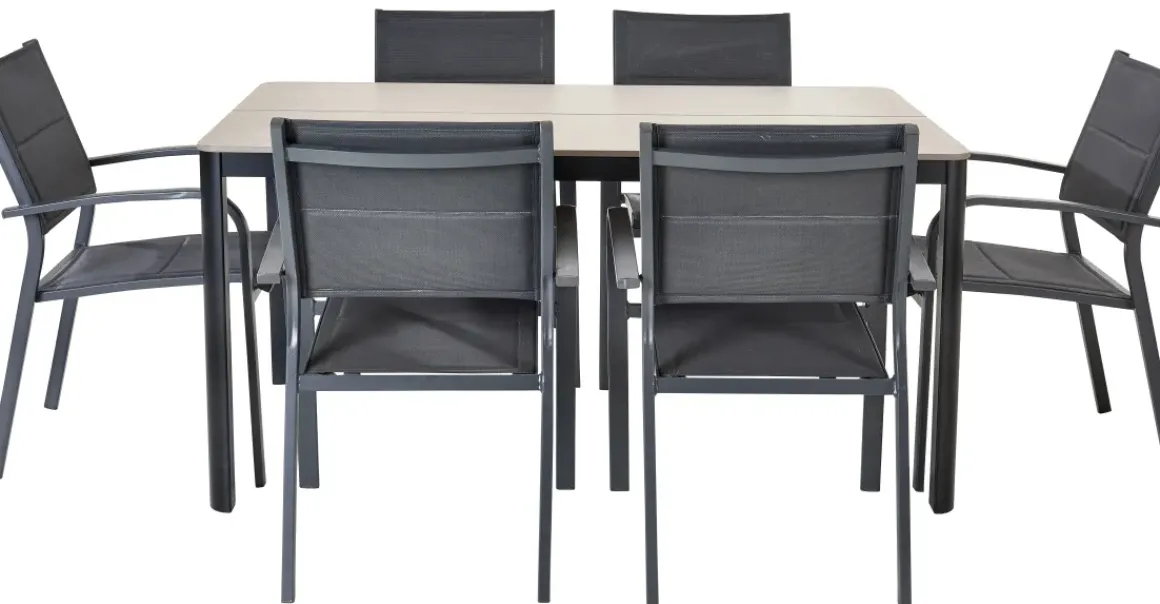 Central Park Tuintafel Levanzo Aluminium 150X90Cm