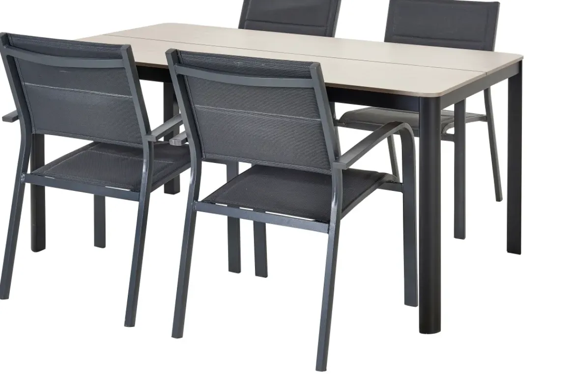 Central Park Tuintafel Levanzo Aluminium 150X90Cm