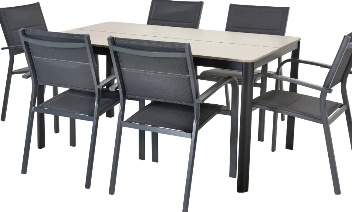 Central Park Tuintafel Levanzo Aluminium 150X90Cm