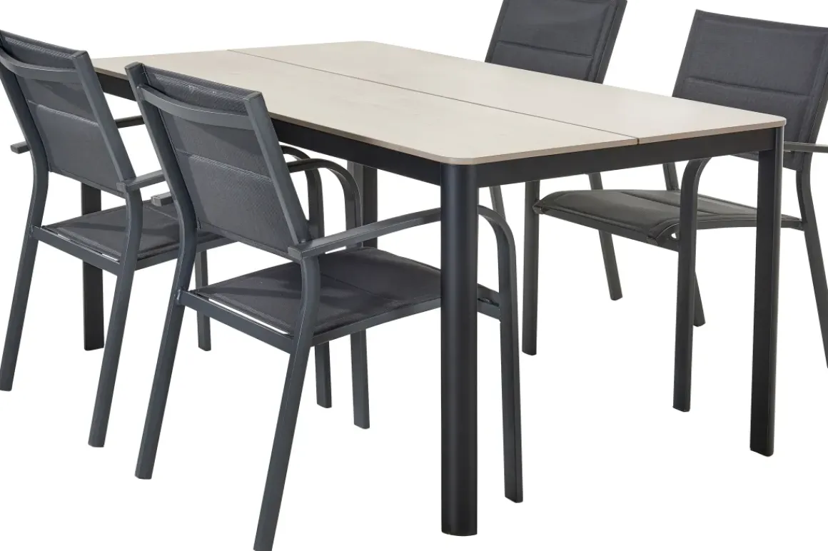 Central Park Tuintafel Levanzo Aluminium 150X90Cm