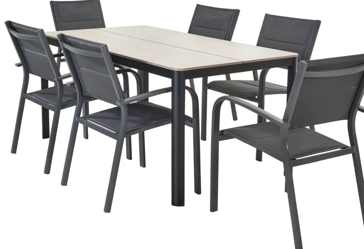 Central Park Tuintafel Levanzo Aluminium 150X90Cm