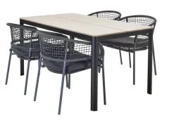 Central Park Tuintafel Levanzo Aluminium 150X90Cm