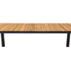 Central Park Tuintafel Limoux Aluminium/Teakhout 215X100Cm