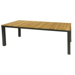 Central Park Tuintafel Limoux Teakhout/Aluminium 215X100Cm