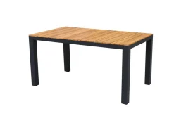 Central Park Tuintafel Teak/Aluminium 152X90Cm