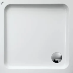 Ceravid Bathline Classic Receveur De Douche En Acrylique 80X80X6 Cm