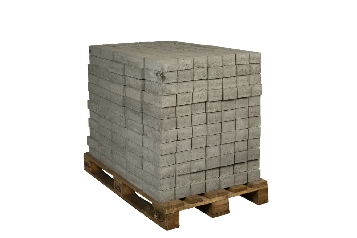 Coeck Beton Straatsteen Met Afgeschuind Rand Grijs 22X11X7Cm 420Pcs