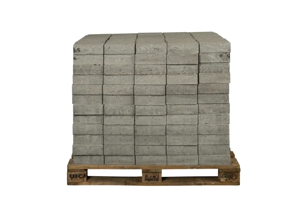 Coeck Beton Straatsteen Met Afgeschuind Rand Grijs 22X11X7Cm 420Pcs